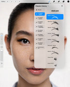 Digital Lash Styles & Mappings for Procreate